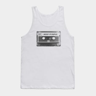 Deep Purple - Deep Purple Old Cassette Pencil Style Tank Top